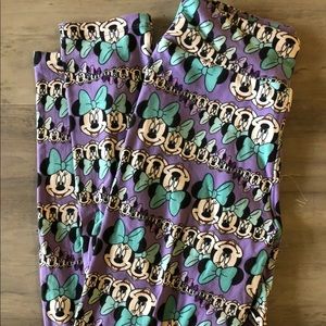 LulaRoe Disney Minnie Mouse Leggings Tween